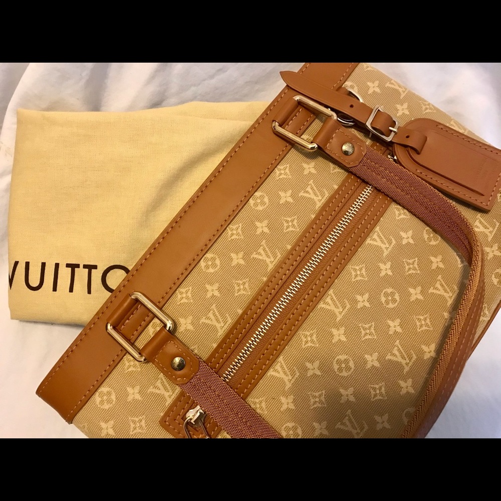 NEW Louis Vuitton Lucille PM Canvas Handbag
